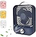 J & J Mini ventilatore USB da 6 pollici, ventilatore portatile, silenzioso, da scrivania, USB, potente ventilatore, alimentazione USB, conveniente per la casa e il lavoro, blu