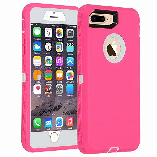 Co-Goldguard Case for iPhone 7 Plus/ 8 Plus Heavy Duty Armor 3 in