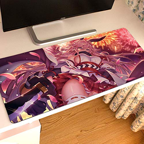 ^ Honkai Impact 3rd 3rd Aj mouse pad }EXpbh Q[~O }EXpbh ϋv ~ Q[ItBXe[u}bg 900x400x4mm