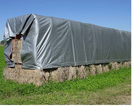Tarp Extra Heavy Duty Tarp. Water Proof. UV Blocking. Reversible. All Purpose. - National Standard Products (Silver, 20 Ft x 24 Ft)