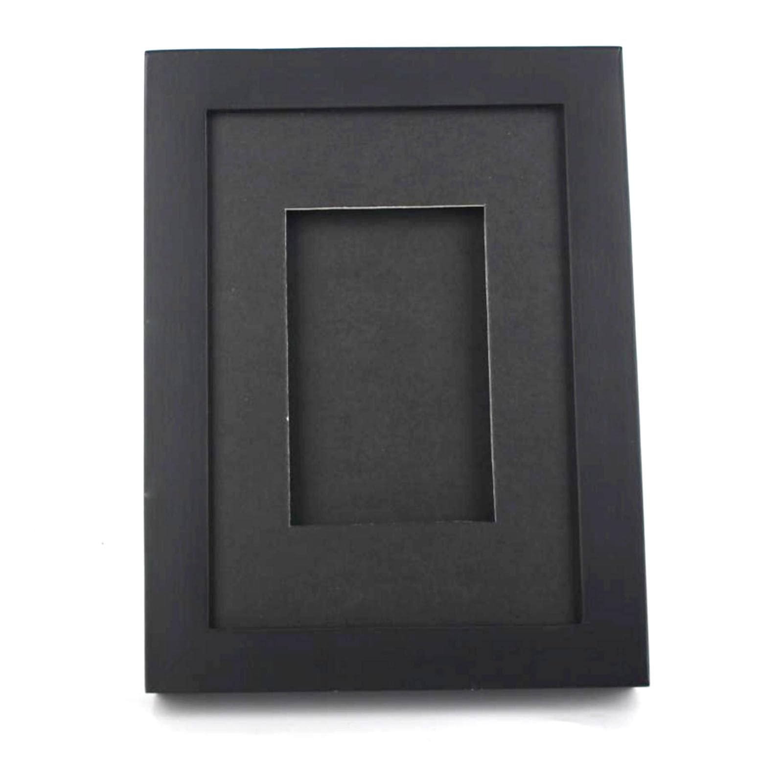 6"X8"Card Display Case,Baseball Card Display,Wood HD GlassTrading Card Display Case,for,Sports,Baseball,Basketball,Hockey(Black) - Image 4
