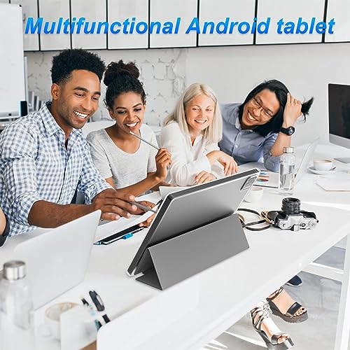 Image of Android 13 Tablet with Keyboard 8GB RAM + 128GB ROM /1TB Expandable, 10 inch 2-in-1 Tablets, 2.0GHz Quad Core CPU, 1280x800 HD IPS Display, WiFi 6 BT 5.0 Tablet 2.4