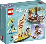 LEGO Disney Moana’s Ocean Adventure 43170 Toy Building Kit, New 2020 (46 Pieces)