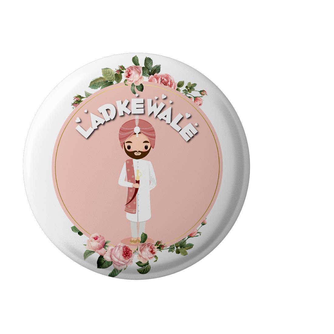 Lastwave Wedding Collection Ladkewale Badges WDC-362 (Pack of 15, 44 mm) (B08LHD36GY) Amazon Price History, Amazon Price Tracker