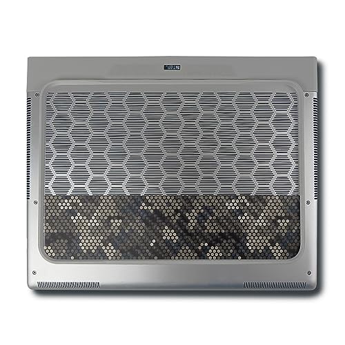 Image of MightySkins Carbon Fiber Skin Compatible with Alienware X16 R1 (2023) Full Wrap Kit - Camo Dots | Protective, Durable Textured Carbon Fiber Finish | Easy to Apply & Change Styles | Made in The USA