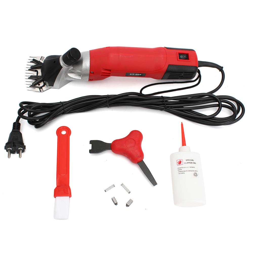 LeTkingok T-King 100-240V High-Power Electric Wool Shears Sheep Clipper Shearing Machine 500W 2600RPM