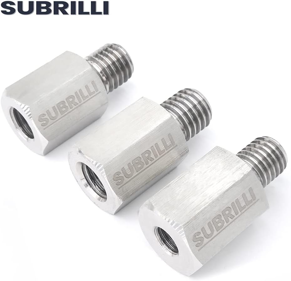 Angle Grinder Attachments Drill Adapter Stainless Steel Adapter 5/8"-11 M14 M10 Female to M14 5/8"-11 Male