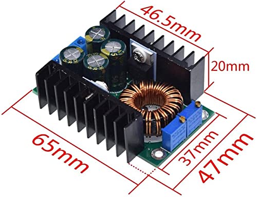 Image of amiciSmart 300W DC-DC Buck Convertor, 5~40V to 1.2~35V Adjustable Voltage Step Down Power Supply Module for DIY Application