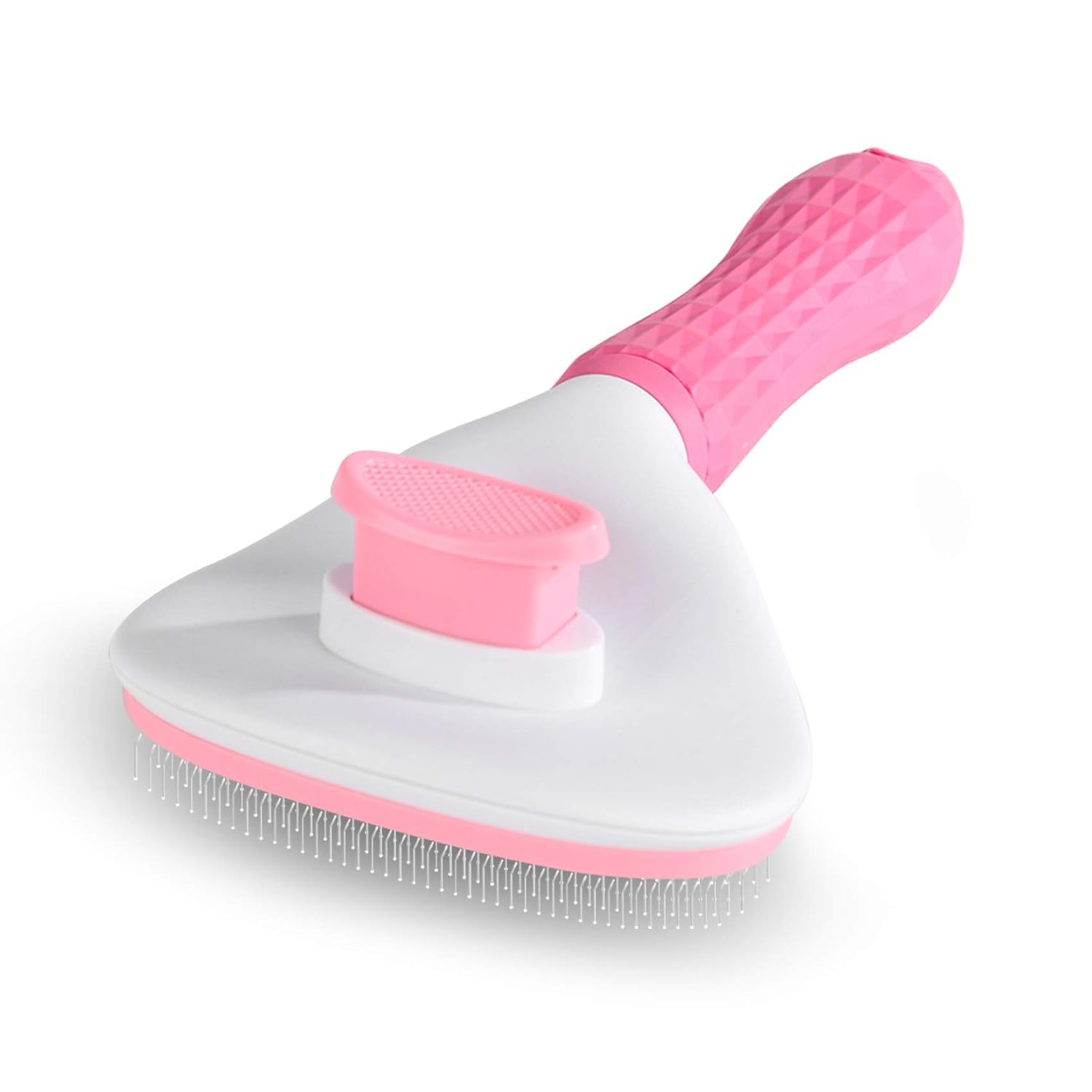 BUSHIKO Pets Self Cleaning Slicker Brush, Pet Massaging Tool, Grooming Brush for Dogs/Cats Cleaning Slicker Brushes Shedding Removes Tools Mats Hair Slicker Brush for Pet Massage (Pink) (B0CNPNFF1D) Amazon Price History, Amazon Price Tracker
