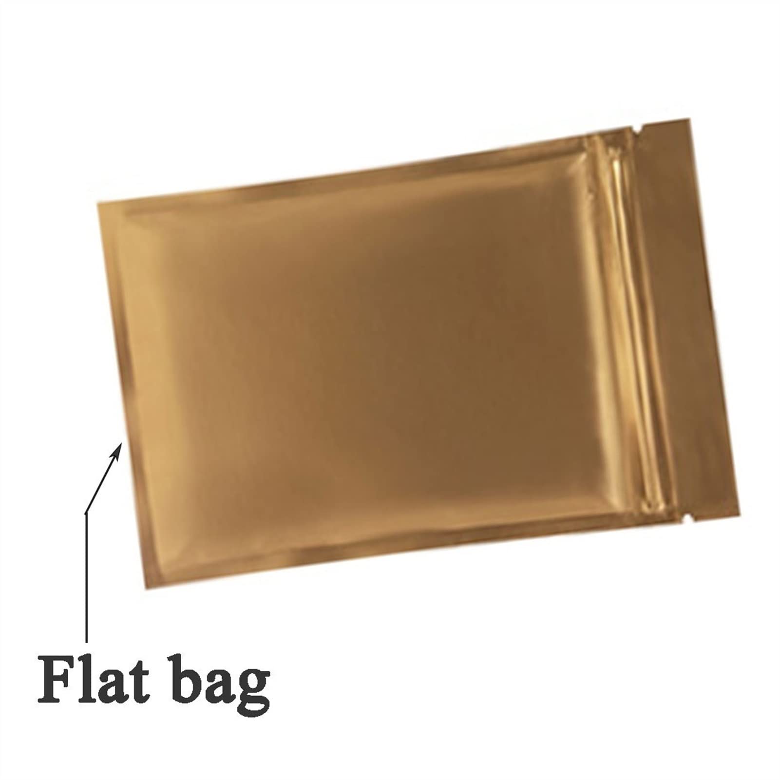 YAAVAAW Sacchetti A Chiusura Lampo In Lamina D'oro Piccoli - Foto 9