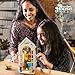 IVVTNHZ Flower House Building Set with LED Lights, Garden Greenhouse Model Gift for Girls Age 8-12 Tenngirls, Plant Book Nook Building Set (699 Pieces)