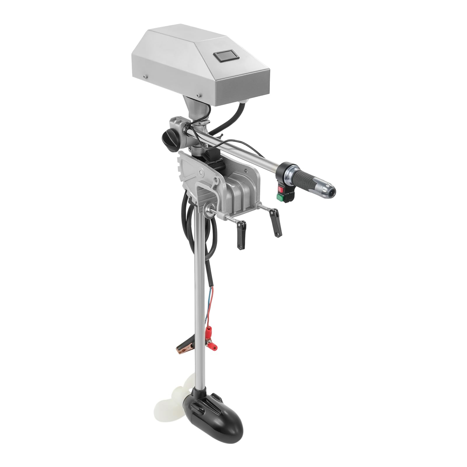Motore fuoribordo elettrico per barca, motore esterno 1500W 12-24V, motore senza spazzole, motori fuoribordo 2100-4200RPM, motore esterno elettrico per barca da pesca, motore per barca 750KG per barca