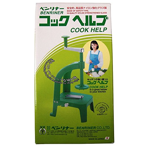 Benriner Orizzontale Bn-8W Spirale Affettatrice Di Verdure, Bianco, Plastica Dell'Abs