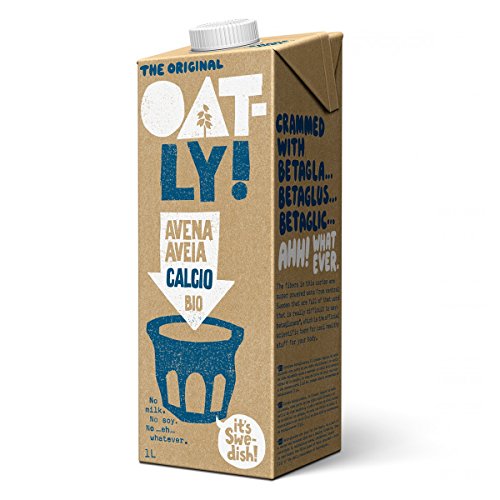 Oatly - Bebida de Avena Original Biológica - Pack de 6 (6 x 1 Litro)