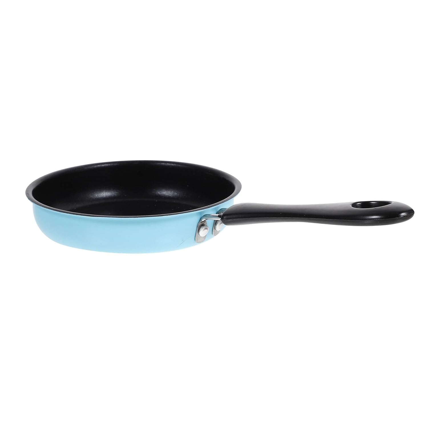 Cabilock Non-Stick Mini Frying Pan for Eggs and Steak Blue Small Skillet Compatible with Induction Cooktop Lightweight Cooking