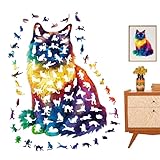 Idée cadeau parfaite : le puzzle en bois Cat sert de cadeau extraordinaire pour les anniversaires, les vacances et les événements spéciaux, offrant un moyen unique de lier avec votre famille et vos amis tout en améliorant la créativité et la détente lors de réunions ou célébrations