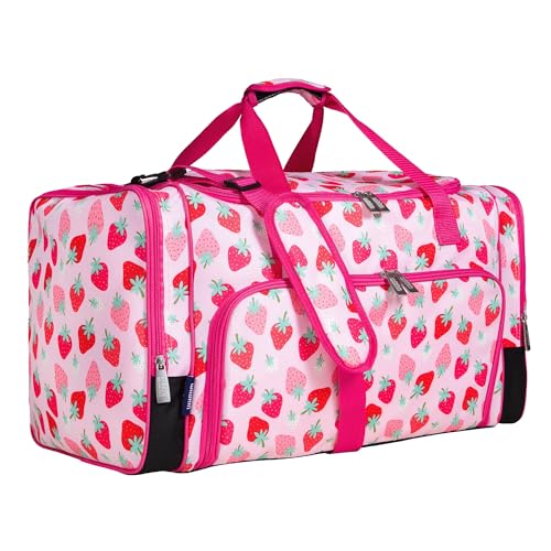 Image of Wildkin Kids Weekender Duffel Bag - Carry-On Size for School, Travel, & Sleepovers