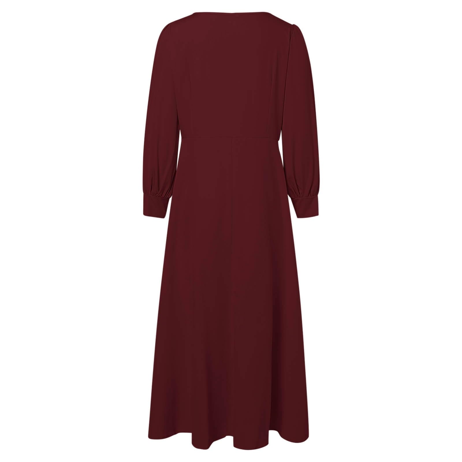 Robe de Prière Musulmane Femme Robe de prière Abaya Islamique Une pièce à Manches Longues Ethnique Longue Ramadan Robes de Prière Tenue Vetement pour Soirée, Ramadan, Aid, Prière, Fête
