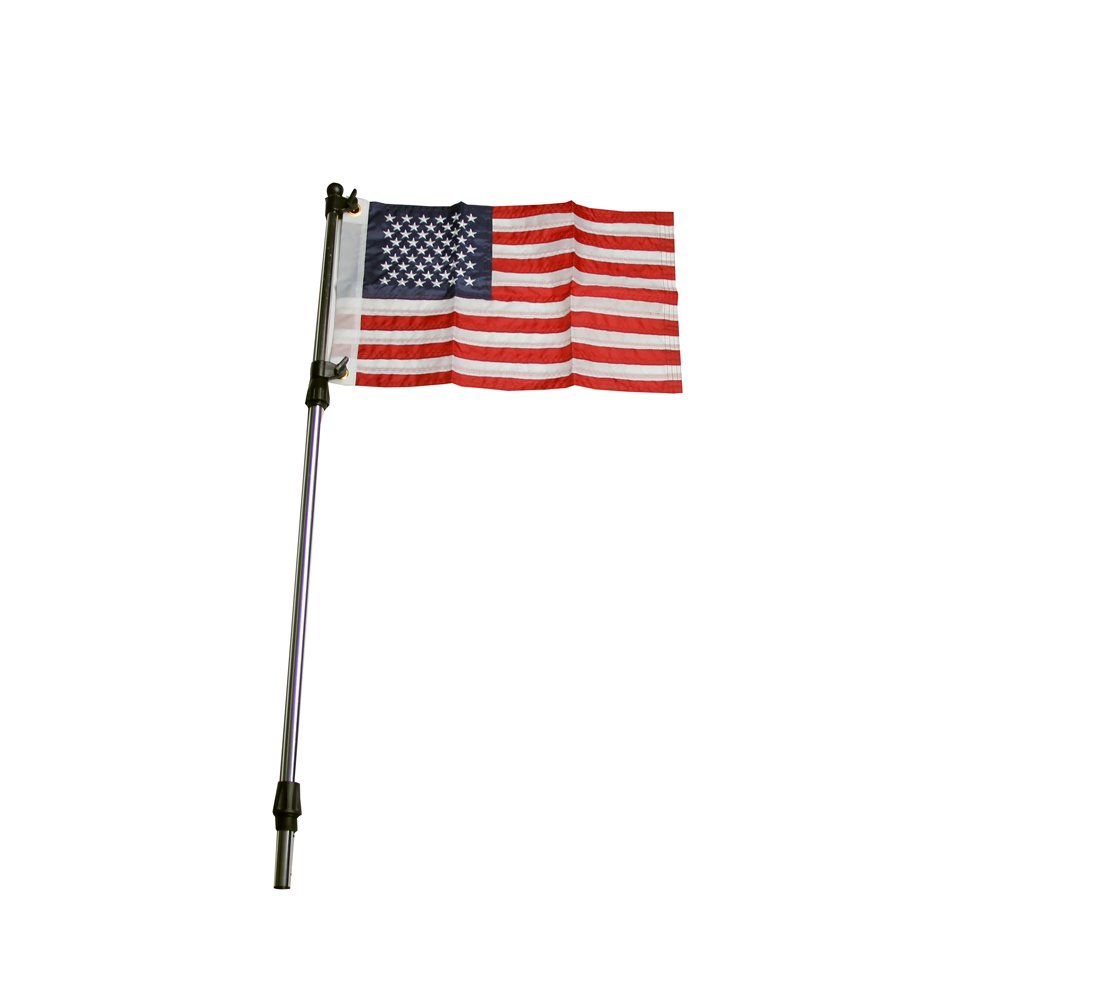 Pactrade Marine Boat Flag Pole Telescoping from 26