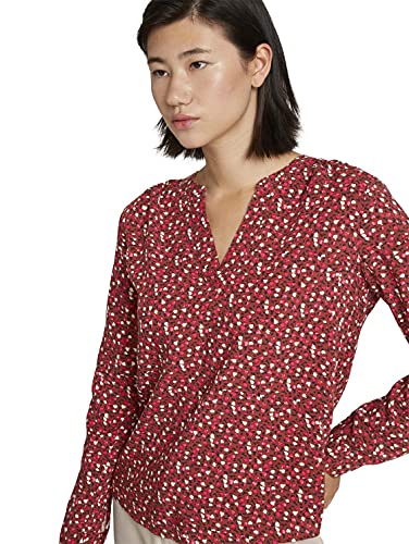 TOM-TAILOR-Damen-Alloverprint-Bluse