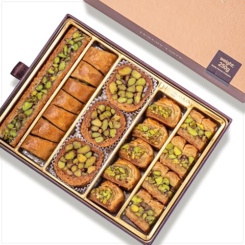Damaskino Home Assorted Baklava & Kunefe Gift Box 8.82 Oz cover