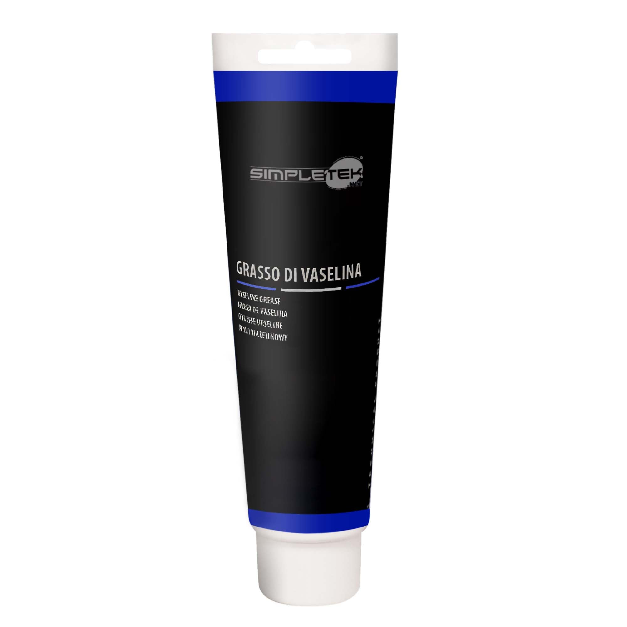 SIMPLETEK - 12 x Grasa de vaselina lubricante antiácido tubo 125 ml | Grasa de vaselina