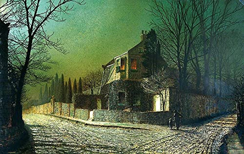Toile Scarborough SERENDIPITP poster paysage poétique sans cadre 50x70