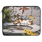 ノートPCケース 萌え 猫柄 鳥 花柄 プール ノートパソコンスリーブ タブレット ケース 10 12 13 15 17 インチ ノートパソコンケース PC バッグ ノートパソコン保護ケース 耐衝撃 撥水加工 通勤 通学 出張 パソコン