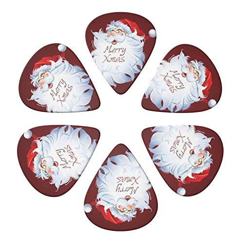 Christmas Day Lot de 6 médiators pour guitare acoustique, guitare électrique, basse, ukulélé – fins, moyens et épais. - Les Beatles, Paul McCartney, John Lennon, RIngo Starr, George Harrison Christmas Day Lot de 6 médiators pour guitare acoustique, guitare électrique, basse, ukulélé – fins, moyens et épais. – Image 5