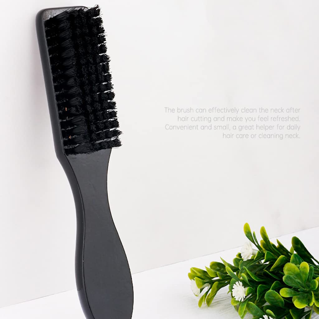 Forbici Professionali Spazzola di Pulizia Retro Olio Per Testa Spazzola Collo Salone di Pulizia Spazzola Per Capelli Pettine Uomini Barbiere Strumento