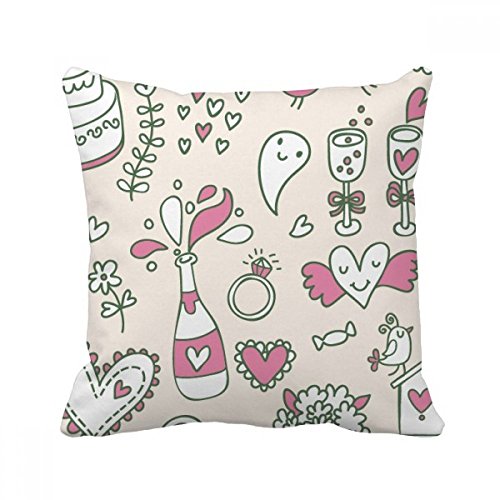Coussin fleur plante multicolore 40x40 housse oreiller decoration - 2