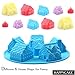 Silicone Cake Molds Christmas - 6 Cavity Gingerbread House Baking Molds, Non-Stick Round Cake Pan Bakeware For Cake Decoration, Cupcake, Candy, Jelly, Soap, Pudding, Chocolate - 1 Pack