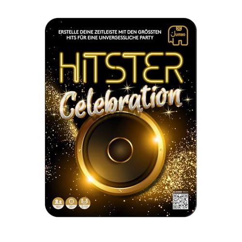 Hitster Celebration, EIN Party- und Kartenspiel für Erwachsene und Familien - 2 bis 10 Spieler ab 16 Jahren, Deutsch