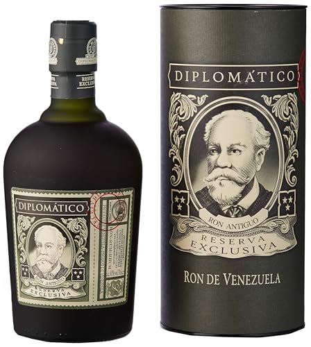 RON DIPLOMÁTICO - Ron Diplomático Reserva Exclusiva, 40% Volumen de Alcohol, 70 cl