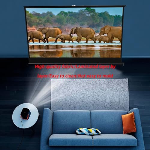 Pantalla plegable portátil para proyector 50" 16:9 miniatura 2