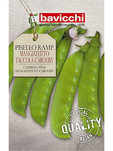 Bavicchi semi pisello rampicante mangiatutto taccola carouby 250g
