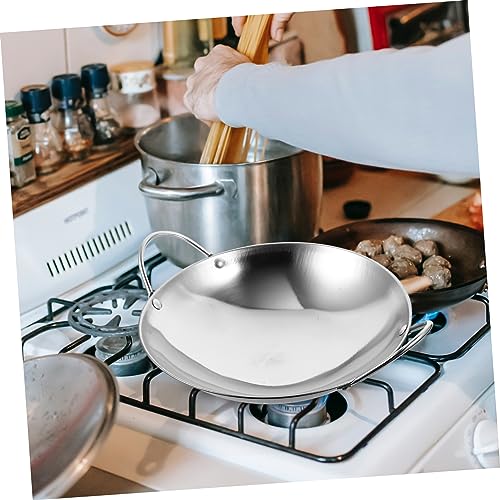 VOSAREA Wok de Acero Inoxidable 2 piezas con Mango Doble miniatura 5