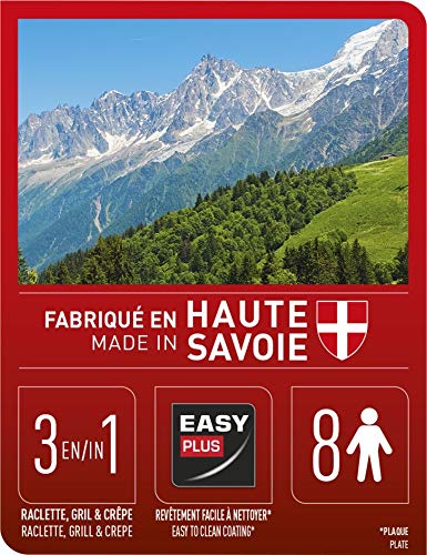 Raclette TEFAL RE310401 Colormania 8 acier - vue 6