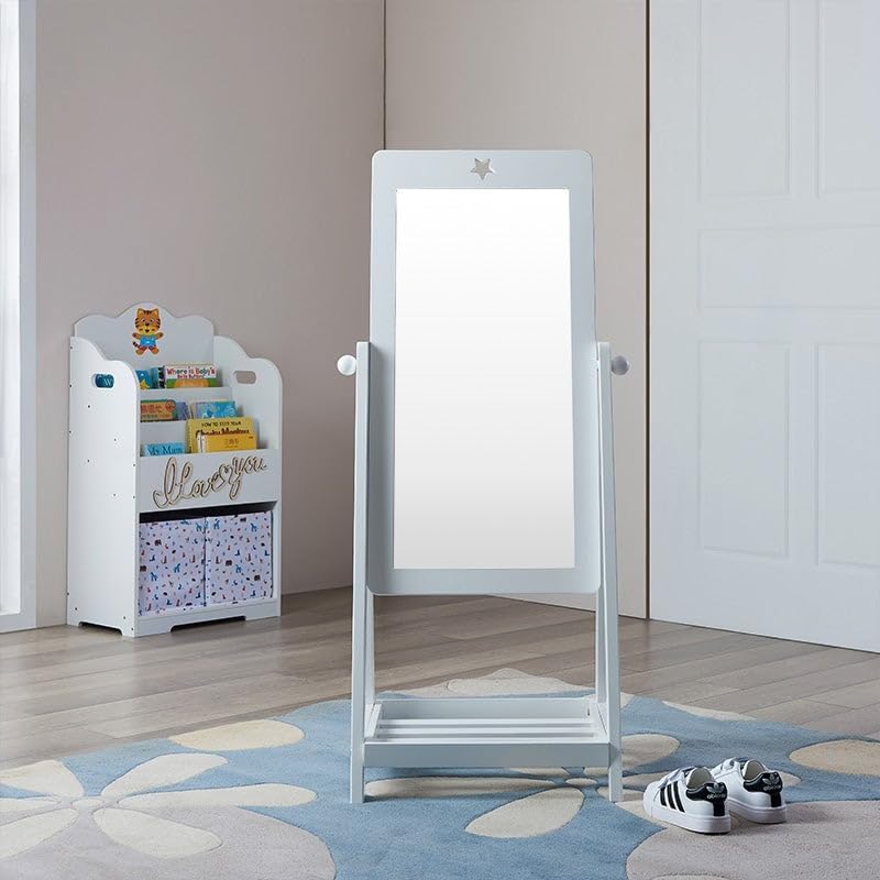Funnel The Fairy Girls Wooden Standing Mirror