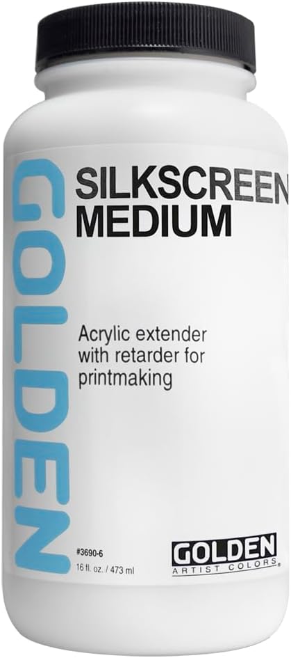 Acrylic Silkscreen Medium - 16 oz Jar