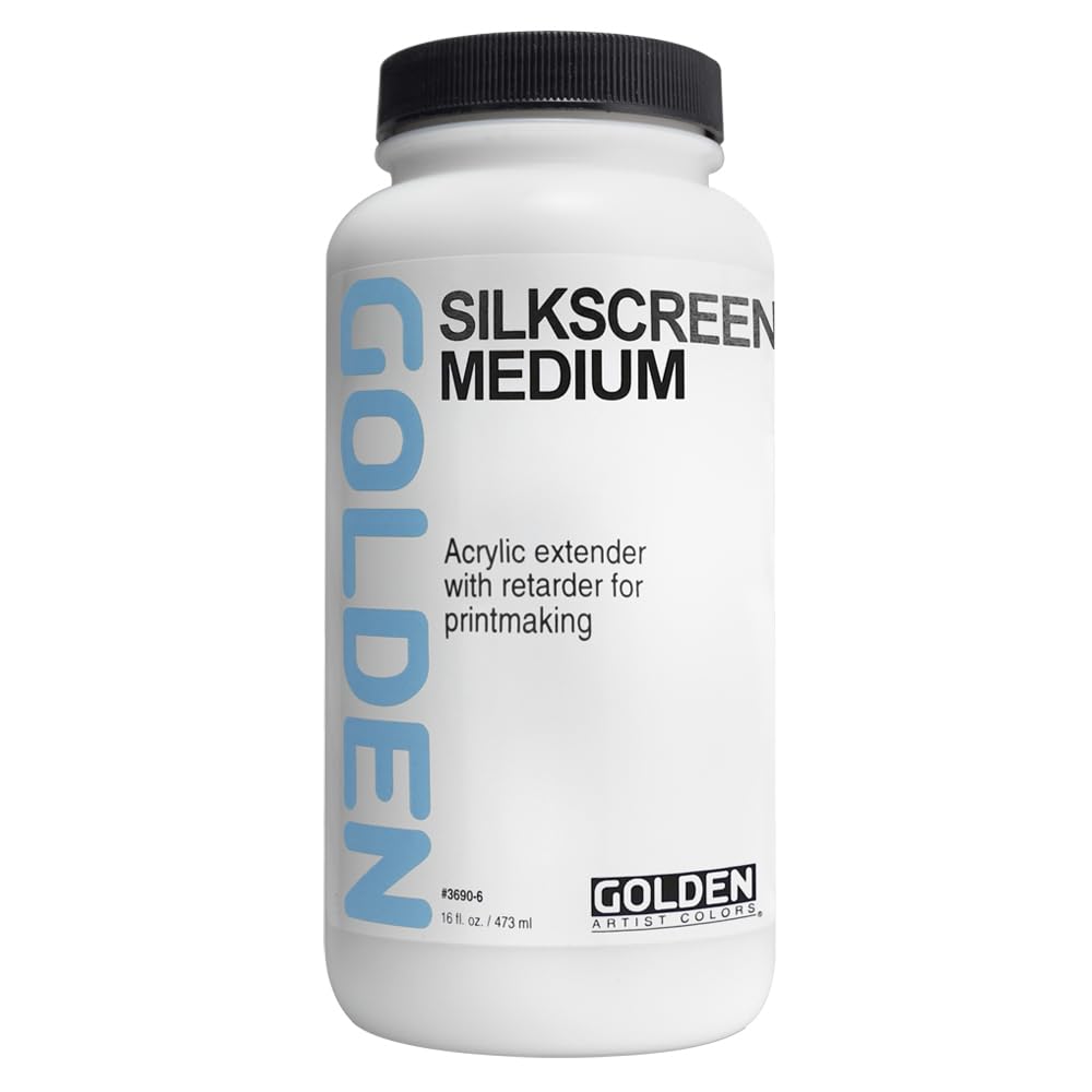 Acrylic Silkscreen Medium - 16 oz Jar