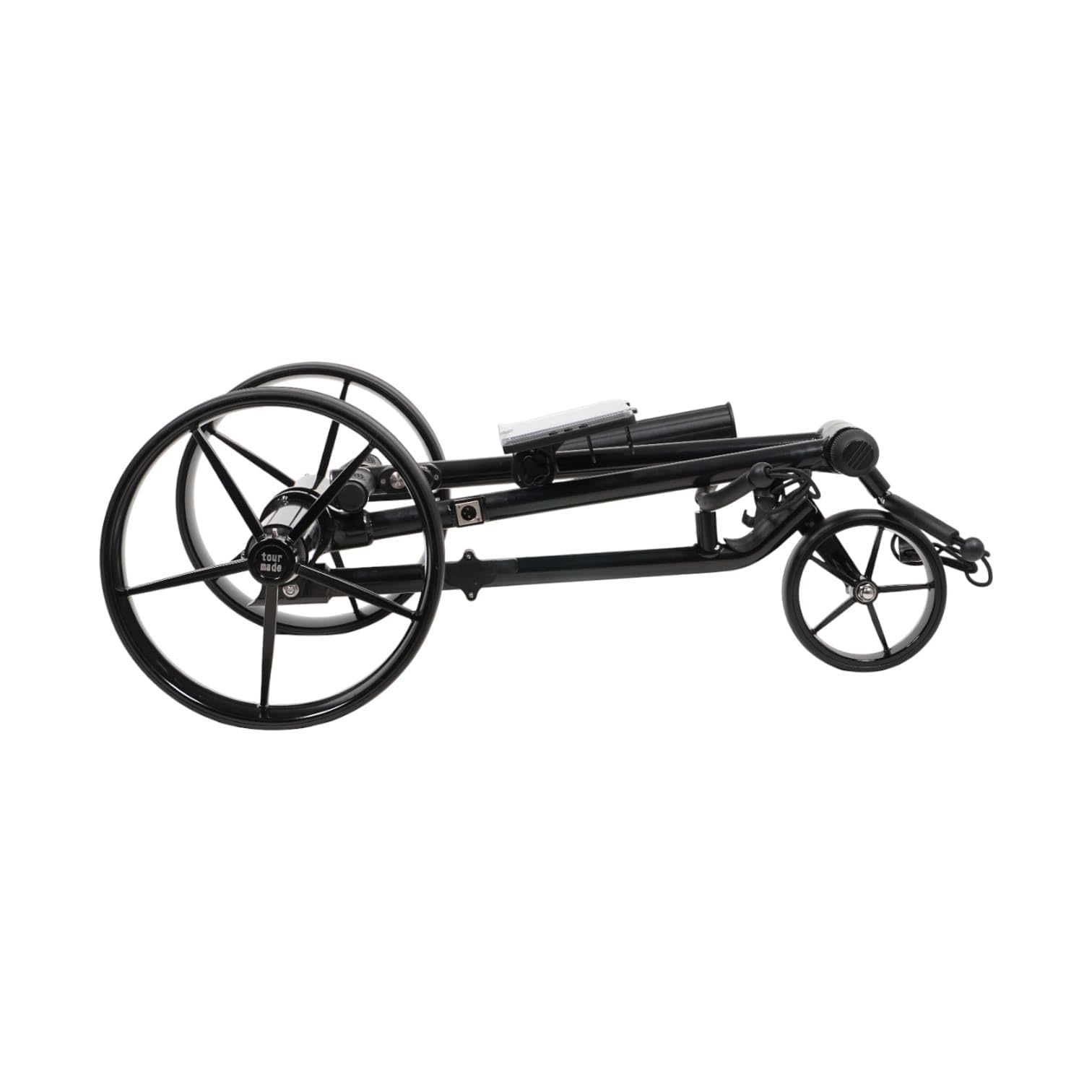 tour made RT-630 / RT-630S Golftrolley Elektrisch I Dual Motor I Rückwärtsgang I Bergabfahrbremse I Lithiumakku für 27-36 Loch I viel Zubehör I Deutsche Markenqualität