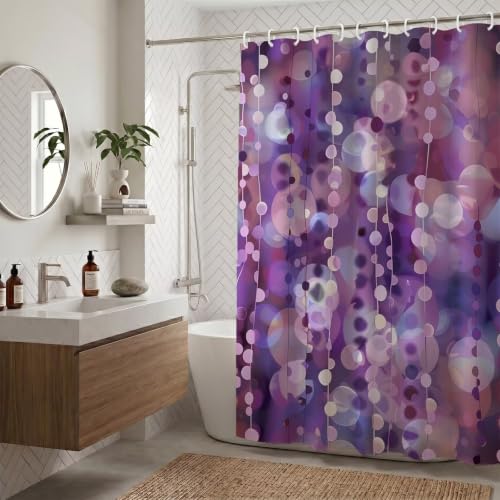 Rideau de douche 100x180 anti-moisissure facile à nettoyer - 5