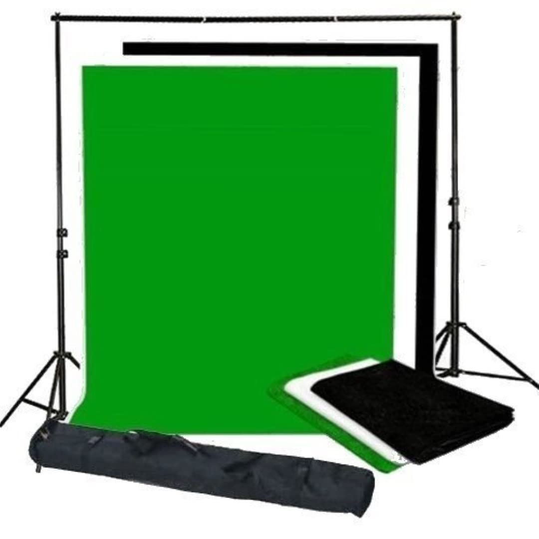 Bresser F001688 Photo Studio BR BGS2 Background Set 3mx6 m)