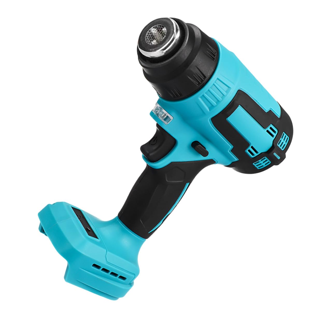 DOITOOL Pistola de Calor Inalámbrica para Película Automotriz Compatible con Batería de 18v Calentamiento Rápido con Boquillas Versátiles para Envolturas y Trabajos de Calor