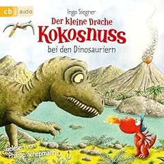 Couverture de Der kleine Drache Kokosnuss bei den Dinosauriern