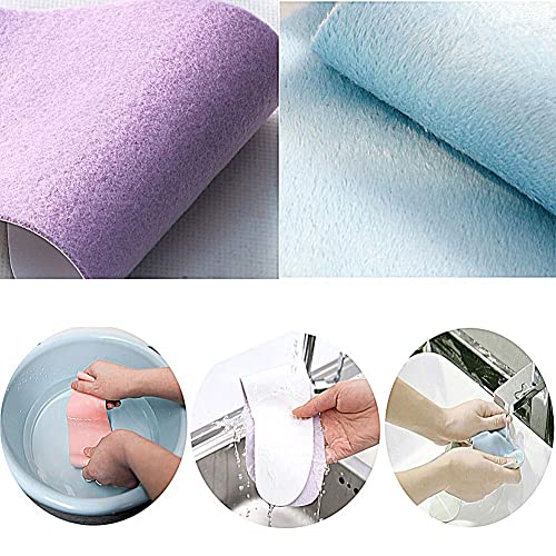 Kamanan WC Sitzbezüge Weich Toilettenkissen WC Dicke Kissen Toilettensitzbezug Weicher Dickerer Wärmer WC Kissen Pads Passend für alle Ovalen Toilettensitze (4PCS) – Bild 8