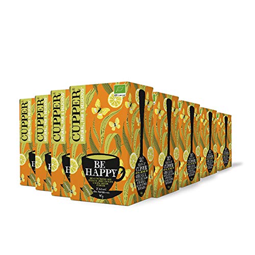 Cupper Tea Be Happy, 8er Pack (8 x 40 g) Amazon.de Lebensmittel