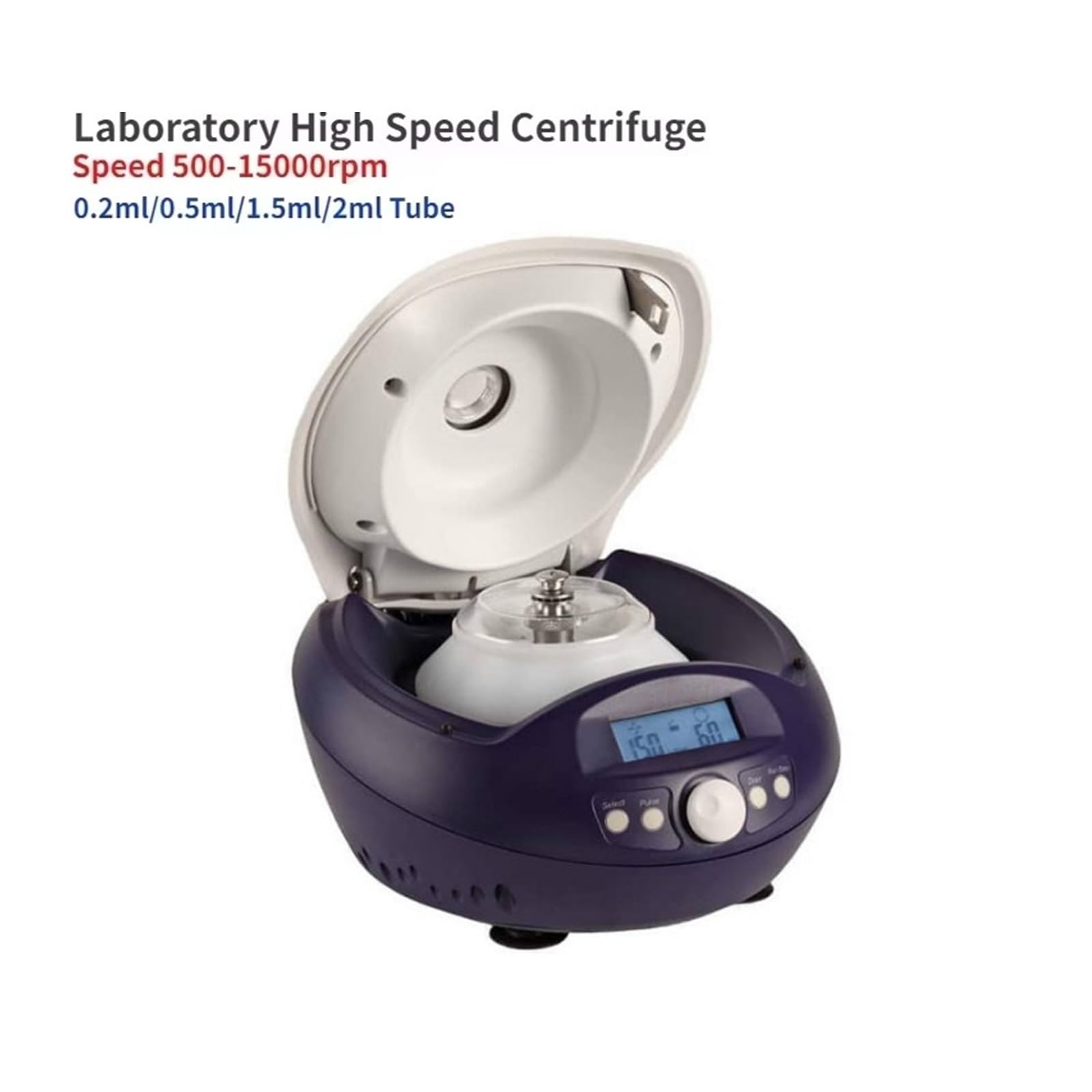 Laborzentrifuge, Hochgeschwindigkeits-Zentrifugenmaschine, Krankenhaus, Klinisches LCD, Digital, 15000 U/min, 0,2/0,5/1,5/2 Ml, PCR-Biologie-Laborzentrifuge