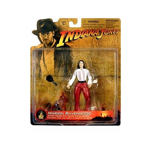 Indiana Jones Raider of the Lost Ark Marion Ravenwood Action Figure with Hidden Relic